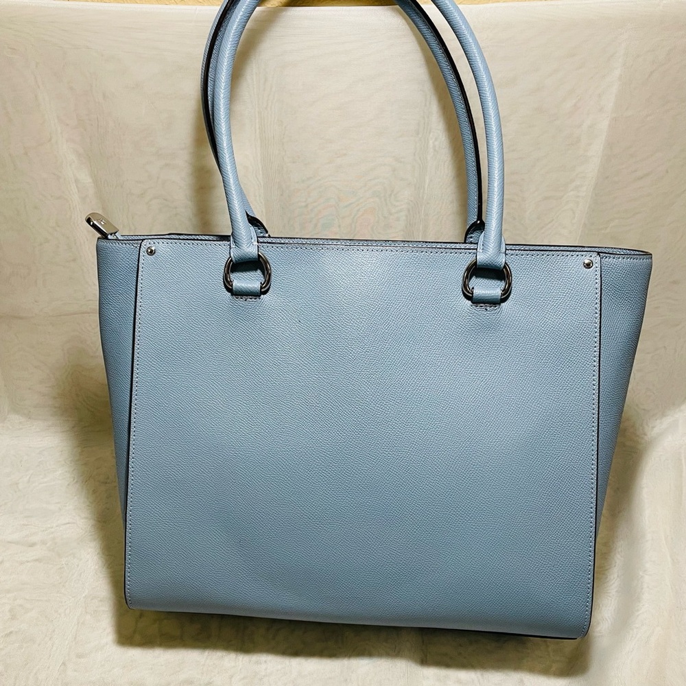 Coach Light Blue AveryTote Bag - Picture 4 of 15